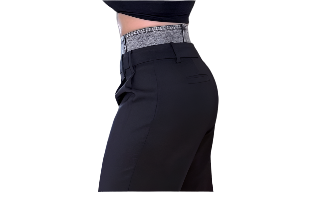 SOLID BLACK SUIT