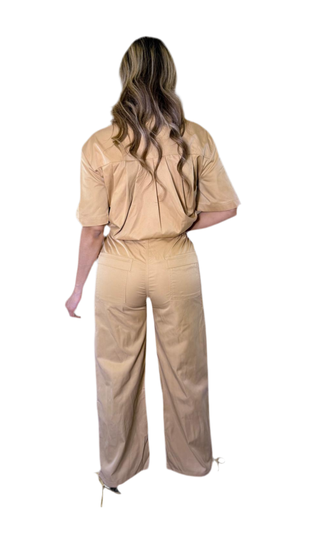 SET V-NECK SHORT SLEEVE TOP