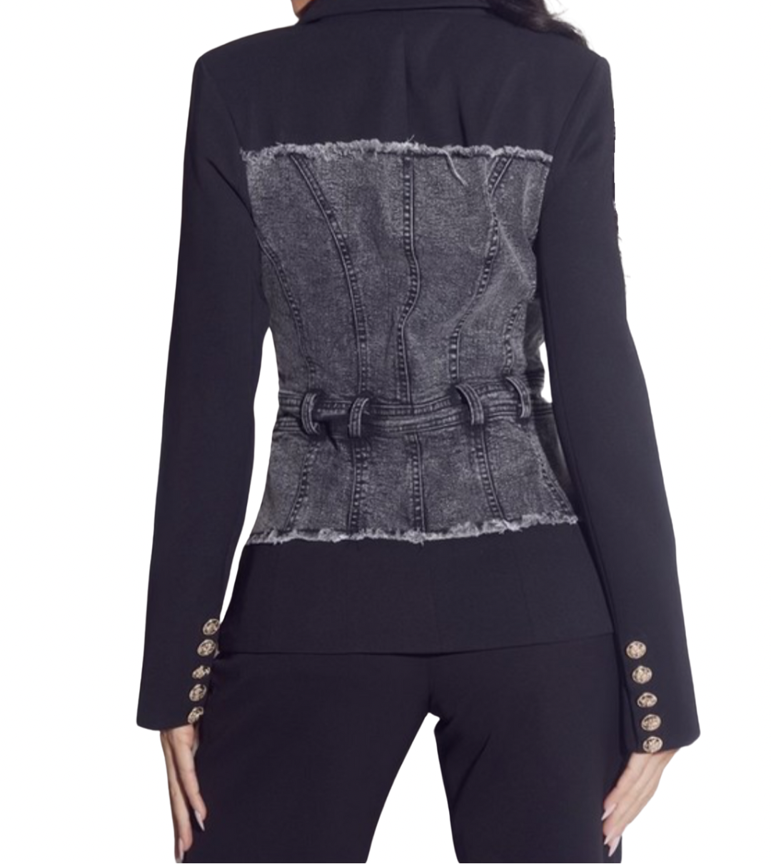 SOLID BLACK SUIT